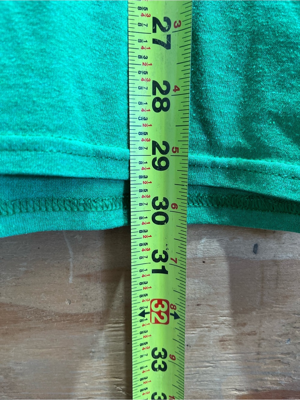 Champion Green Crewneck Graphic Tee - Authentics Print - Picture 5 of 6